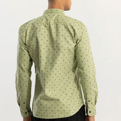 Cubist Green Shirt