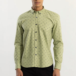 Cubist Green Shirt