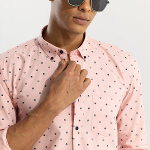 Cubist Pink Shirt