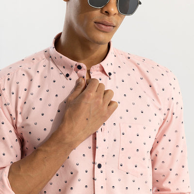 Cubist Pink Shirt