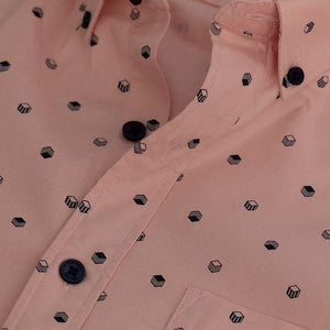 Cubist Pink Shirt