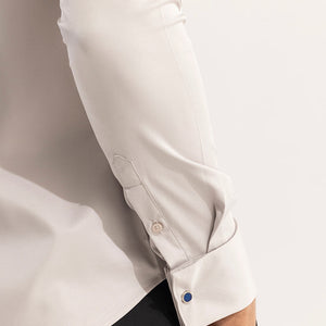 Double Cuff Cream Shirt