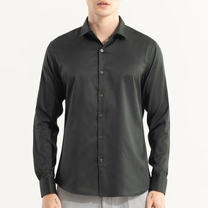 Double Cuff Jade Green Shirt