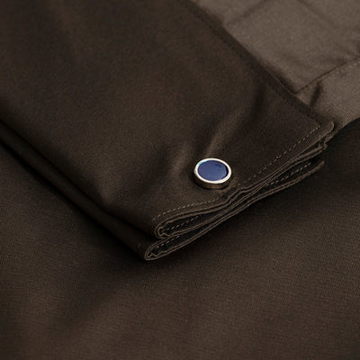 Double Cuff Brown Shirt