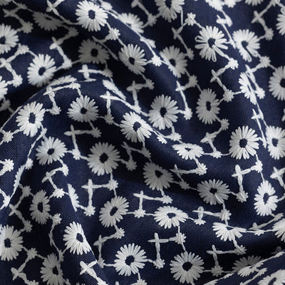 ArtisanAura Blue Embroidered Shirt