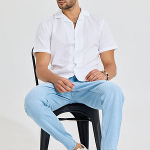 Twisted Line White Shirt