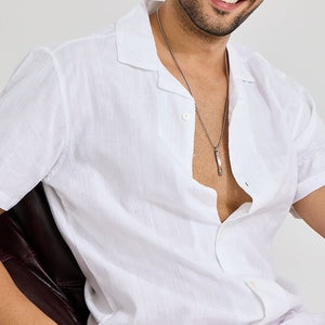 Quadfour Line White Shirt