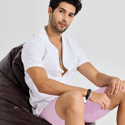 Quadfour Line White Shirt