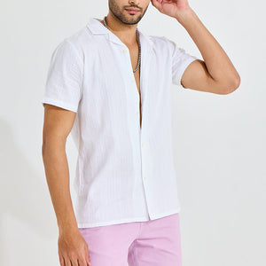 Coiled Strand White Shirt