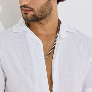Coiled Strand White Shirt
