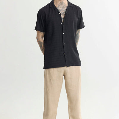 Zontal Black Shirt