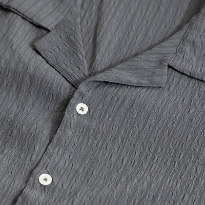 Absolute Seer Sucker Elephant Grey Shirt