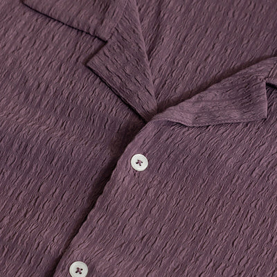Absolute Seer Sucker Purple Shirt
