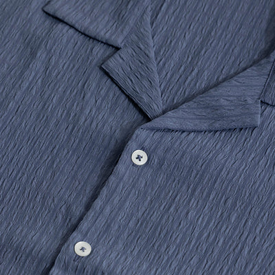Absolute Seer Sucker Liberty Blue Shirt