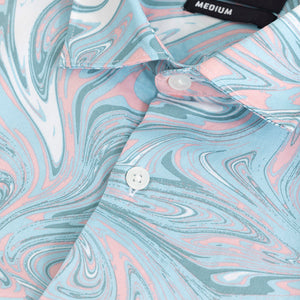 Encaustic Blue Shirt