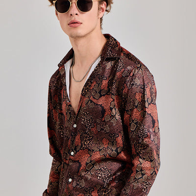 Cheetard Brown Shirt