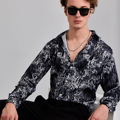 Moissanite Black Shirt