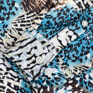 Wild Whisker Blue Shirt