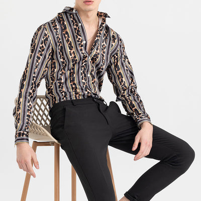Ocelot Black Stripe Shirt