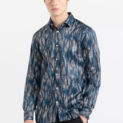 Caracal Blue Shirt