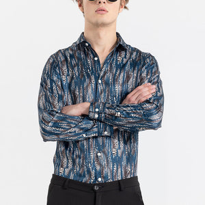 Caracal Blue Shirt