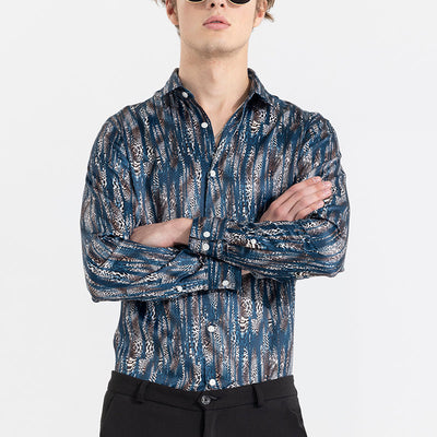 Caracal Blue Shirt