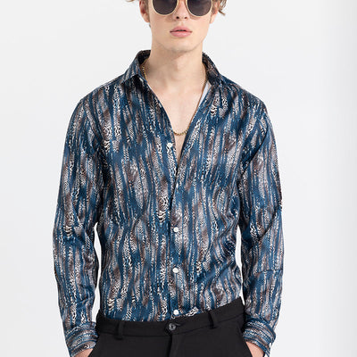 Caracal Blue Shirt