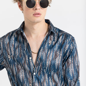 Caracal Blue Shirt
