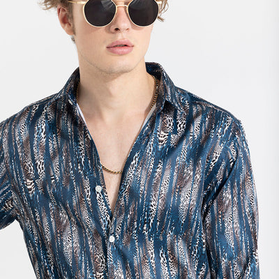 Caracal Blue Shirt