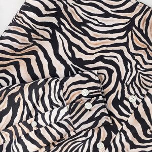 Zebra Zenith Black Shirt
