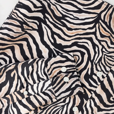Zebra Zenith Black Shirt