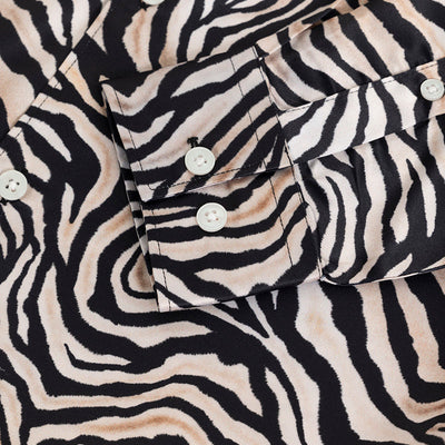 Zebra Zenith Black Shirt