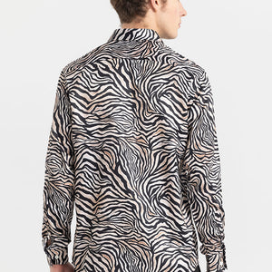 Zebra Zenith Black Shirt