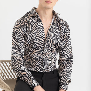 Zebra Zenith Black Shirt