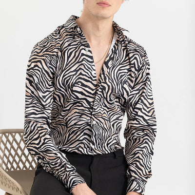 Zebra Zenith Black Shirt
