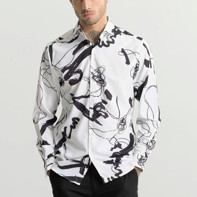 Unrealistic Design White Shirt