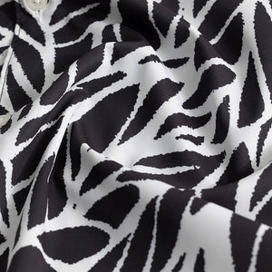 MirageMosaic Leaf White Shirt