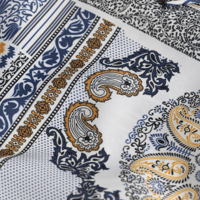 EthnoElegance Blue Shirt