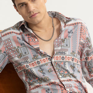 Afroart Grey Shirt