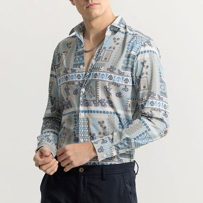 Afroart Light Grey Shirt