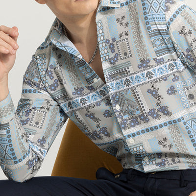 Afroart Light Grey Shirt