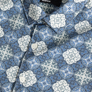 Element Motif Blue Shirt