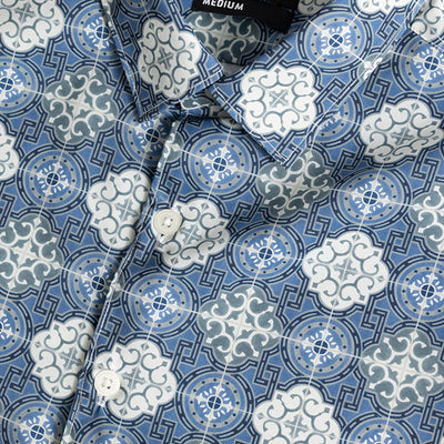 Element Motif Blue Shirt