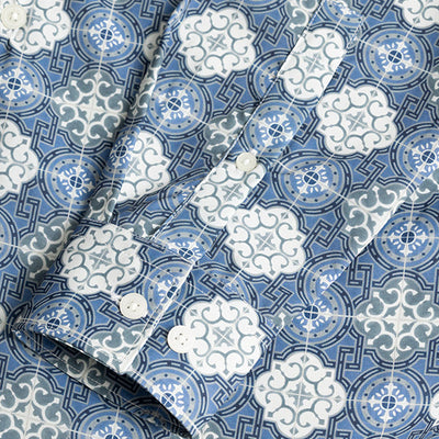 Element Motif Blue Shirt