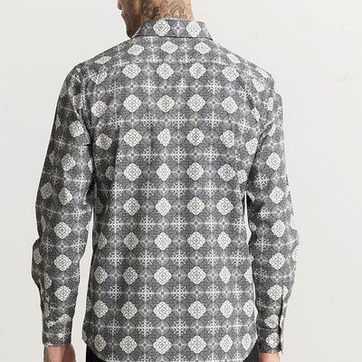 Element Motif Grey Shirt