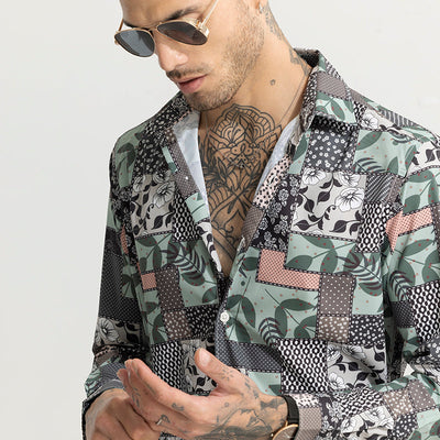 Blossom Balance Green Shirt