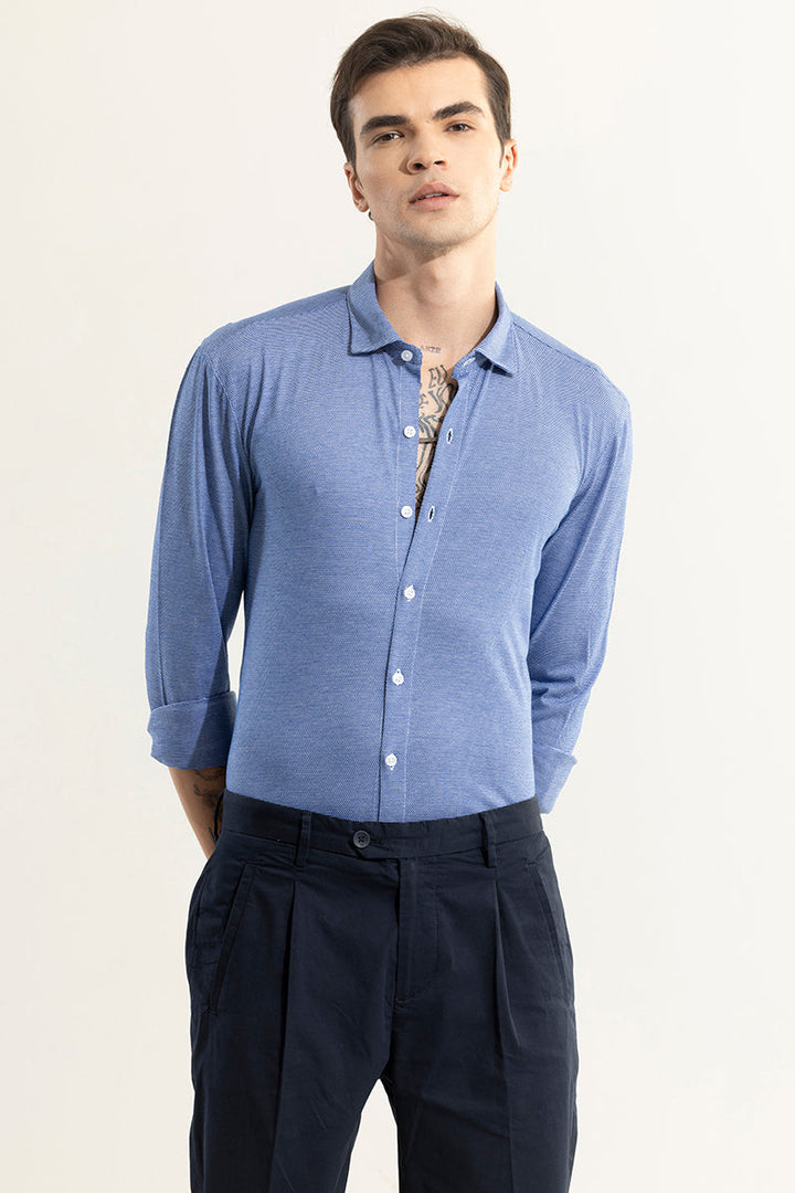 Mystique Brick Blue Shirt