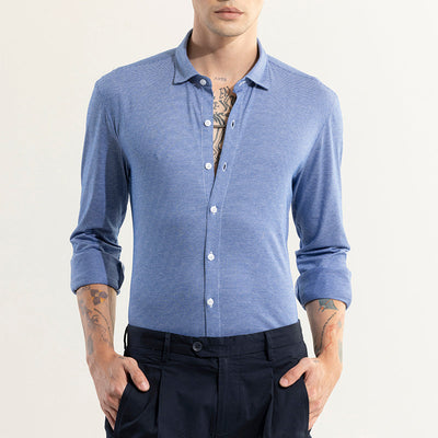 Mystique Brick Blue Shirt