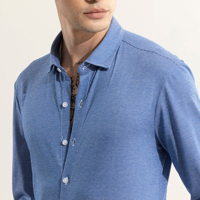 Mystique Brick Blue Shirt