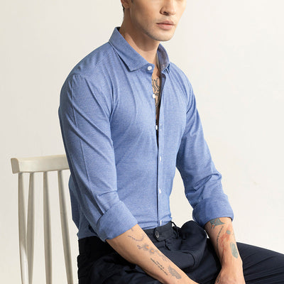 Mystique Brick Blue Shirt